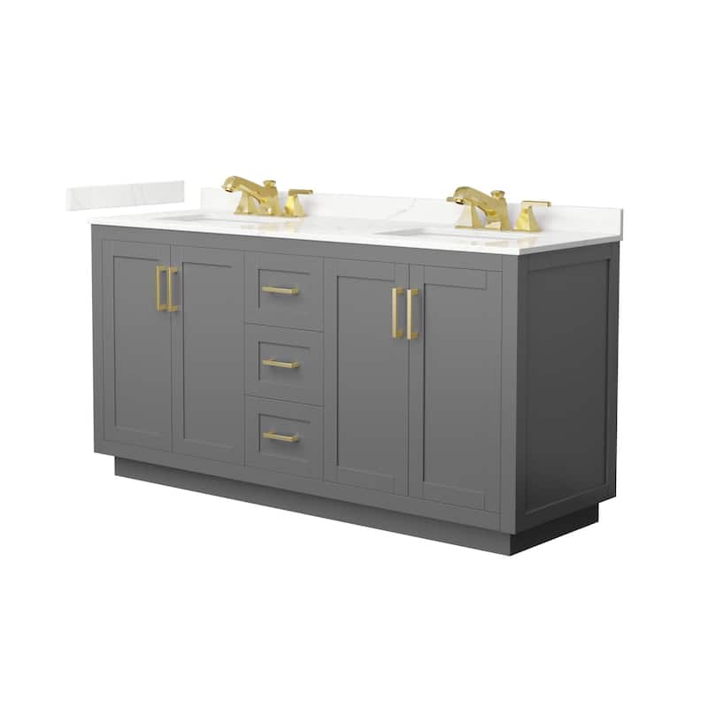 Wyndham Collection WCF292966D-QTZ-US3MXX Miranda 66" Free Standing