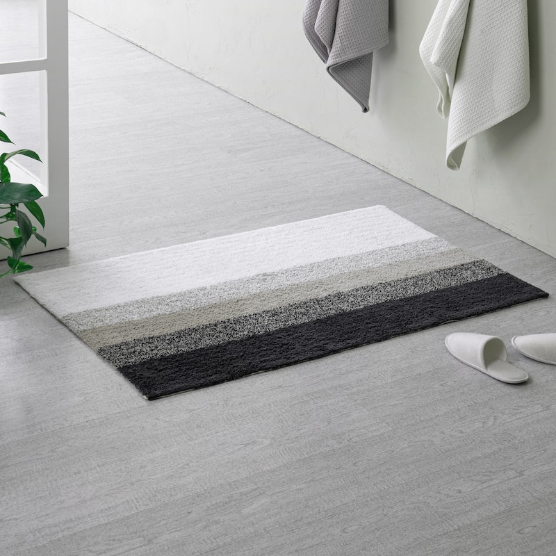 MH London Avebury Stripe Cotton Bath Mat