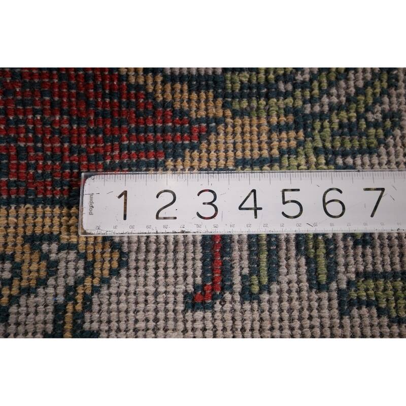 Animal Pictorial Ziegler Indian Rug Hand-Knotted Wool Carpet - 4'1"x 5'10"