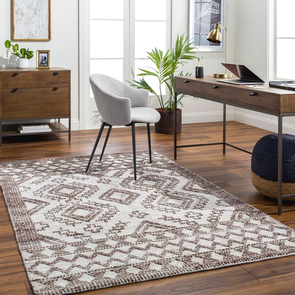 Mainholme Handmade Performance Outdoor Safe Area Rug