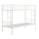 preview thumbnail 10 of 14, Twin over Twin Size Metal Frame Bunk Bed