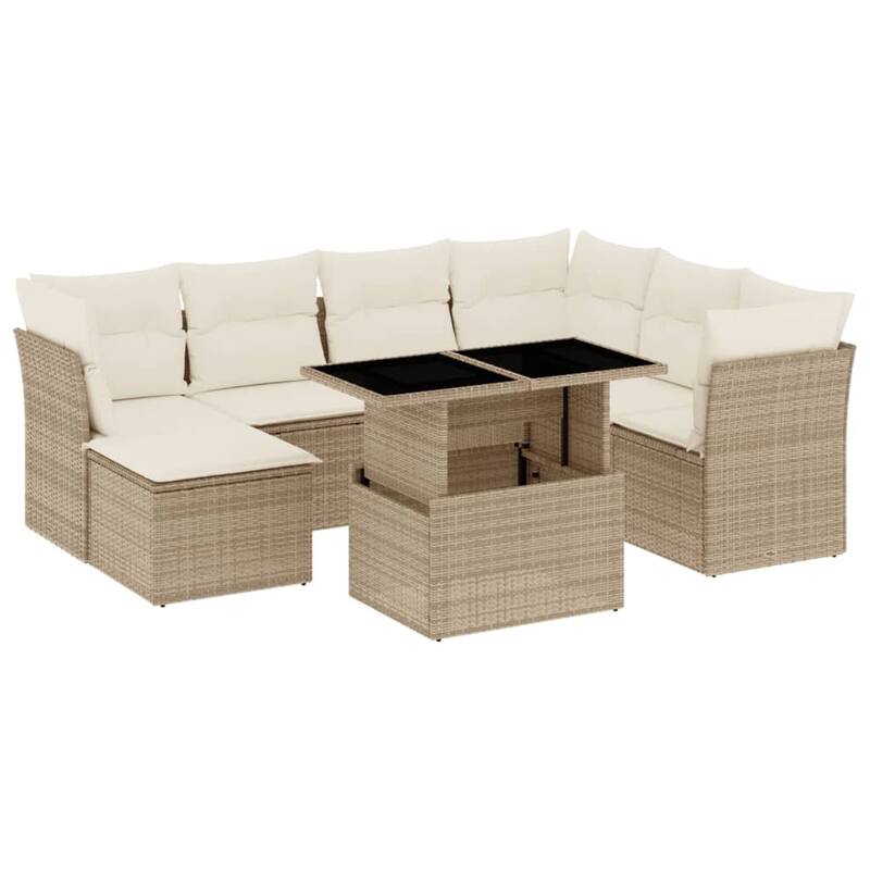 8-Piece Modular Patio Sofa Set