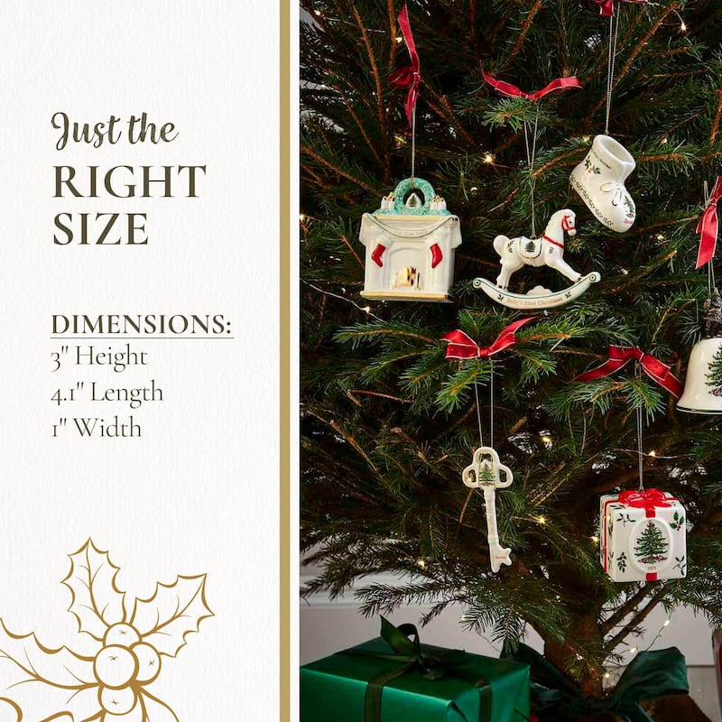 Spode Baby's First Horse Ornament 2025