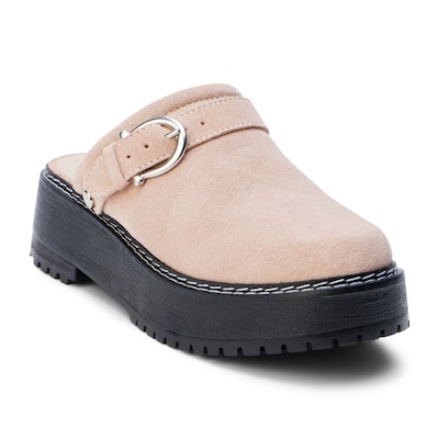 Matisse Lenni Suede Leather Adjustable Clog