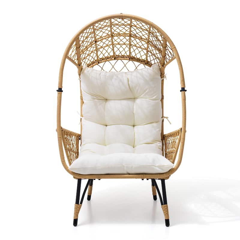 Outdoor Aluminum Dining Chairs Modern Stackable Armchairs
