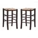preview thumbnail 16 of 22, Linon Graham Backless Counter Stool (Set of 2)