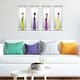 preview thumbnail 2 of 3, Walplus 3D Displayed Tulips Colorful Vase Wall Sticker Peel and Stick