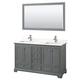 Option Dark Gray / Giotto Quartz Top / Polished Chrome