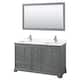 Option Dark Gray / Giotto Quartz Top / Polished Chrome