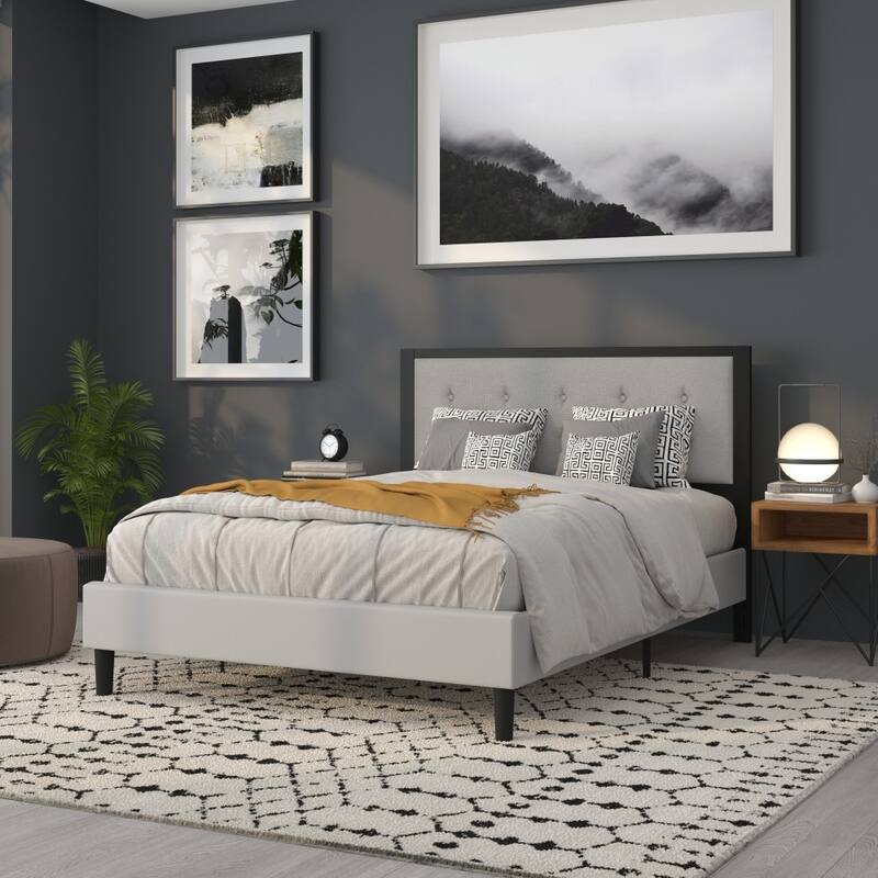 Metal Tufted Upholstered Headboard - Modern Headboard