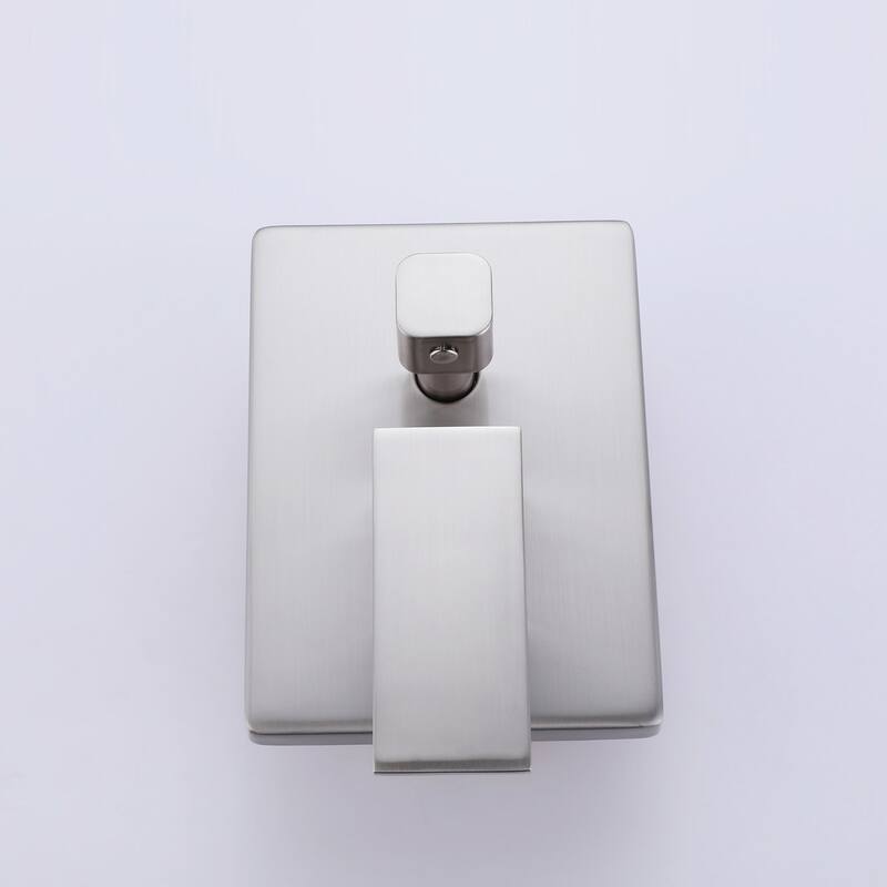 Single Handle Wall Mounted Roman Tub Faucet with Diverter and Handshower