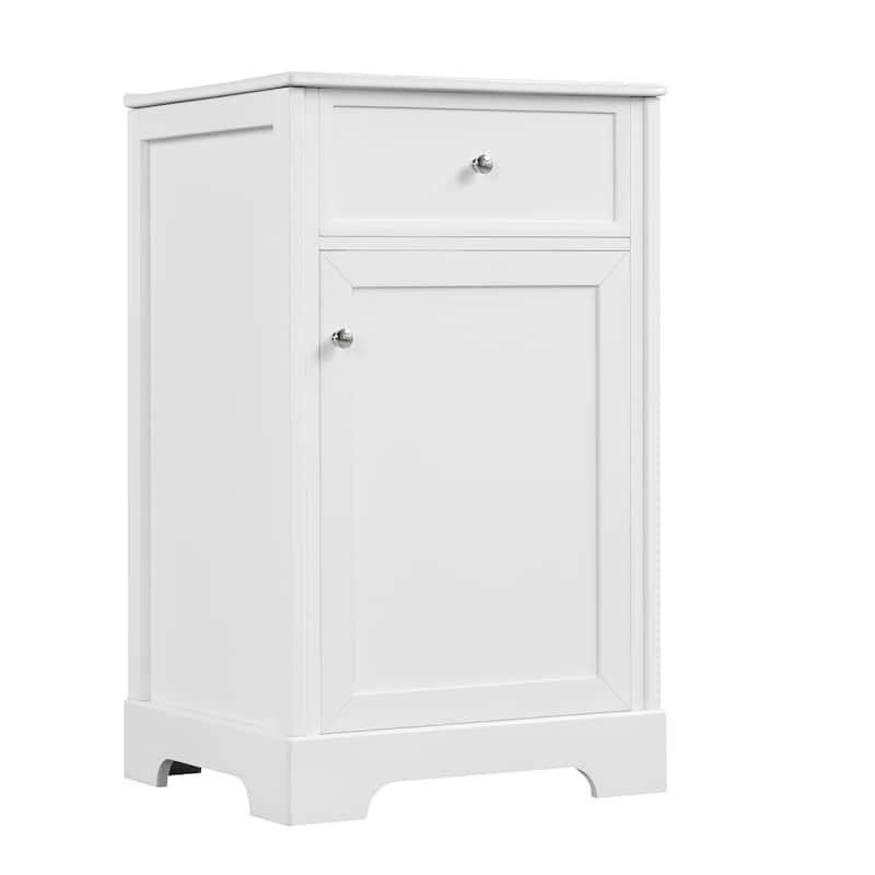 GDFStudio - Charlotte Modern Bathroom Vanity with Sink and Functional Storage Cabinet