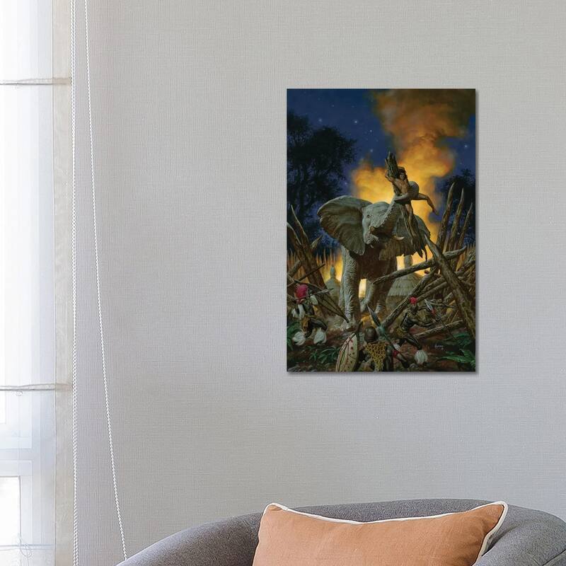 iCanvas "Son Of Tarzan" by Joe Jusko Canvas Print - 26x18x1.5