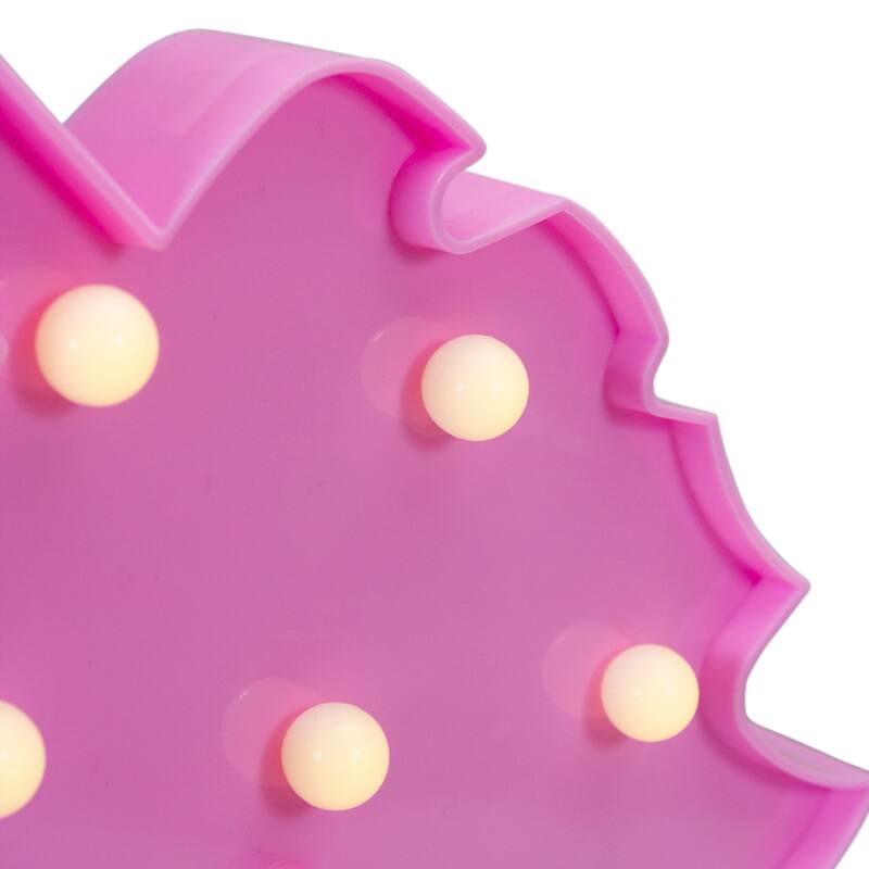 10" LED Lighted Pink Unicorn Marquee Wall Sign