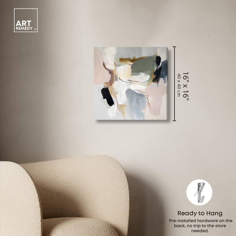 Softened Encounters II Canvas by Art Remedy, Gallery Wrapped