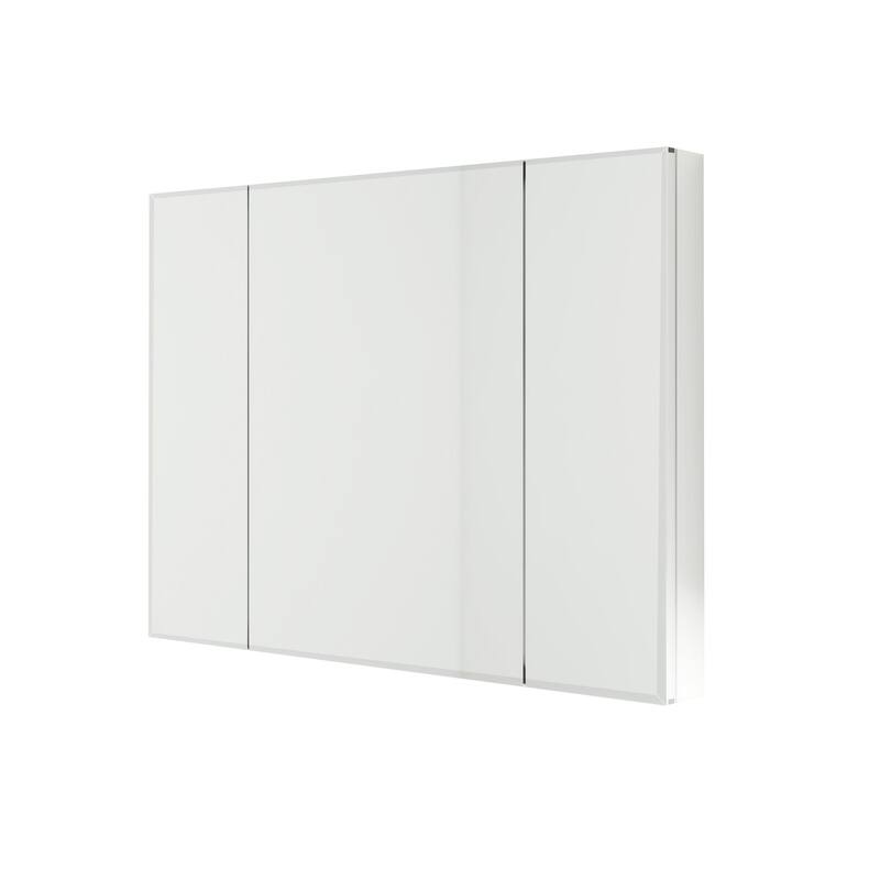 Rectangular Aluminum Recessed Mount /Surface Mount Medicine Cabinet with Mirror