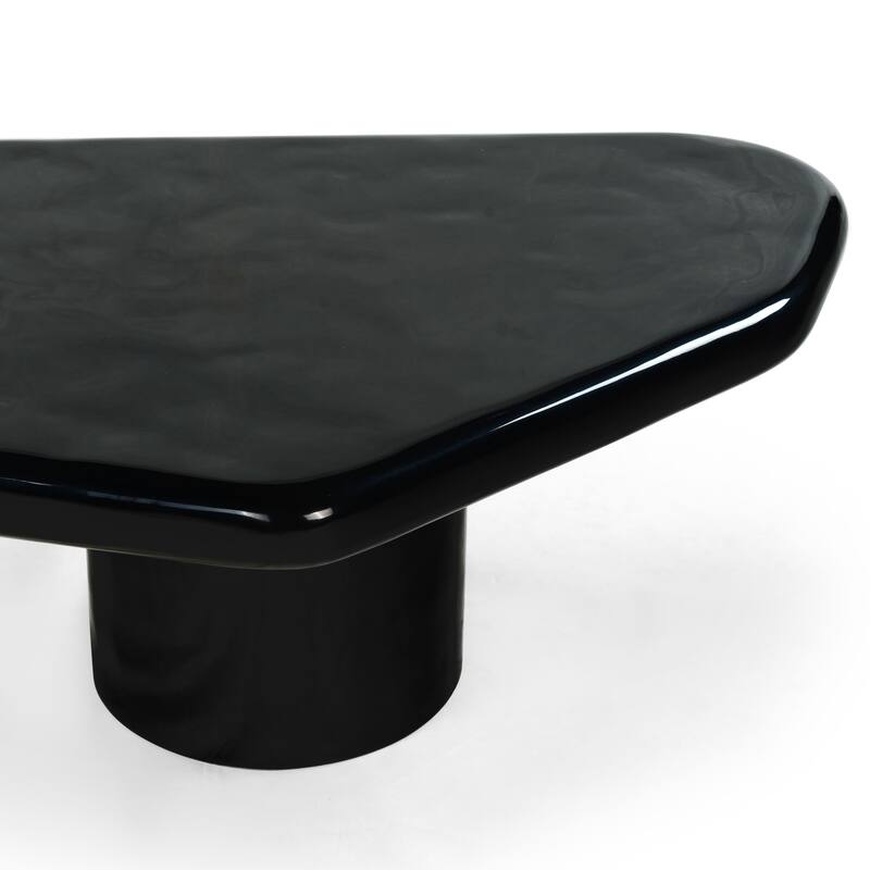 SAFAVIEH Couture Rhianna Concrete Coffee Table - 35"W x 28"D x 14"H