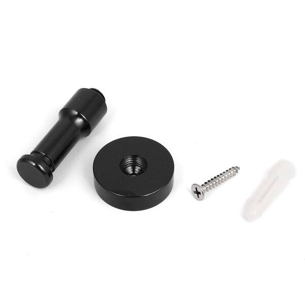 Shop Unique Bargains 2pcs Home Decorative Aluminum Wall Hooks For