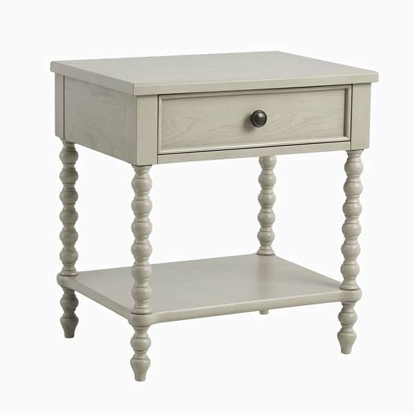 Beige Nightstand with 1drawer 1Shelf Bed Bath & Beyond 38362809