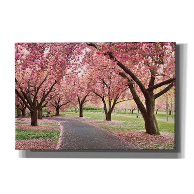 Epic Graffiti 'Cherry Parade' by Katherine Gendreau, Canvas Wall Art