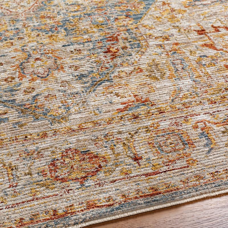 Livabliss Traditional Naila Medallion Area Rug