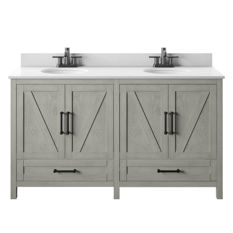 60" Double Bathroom Vanity