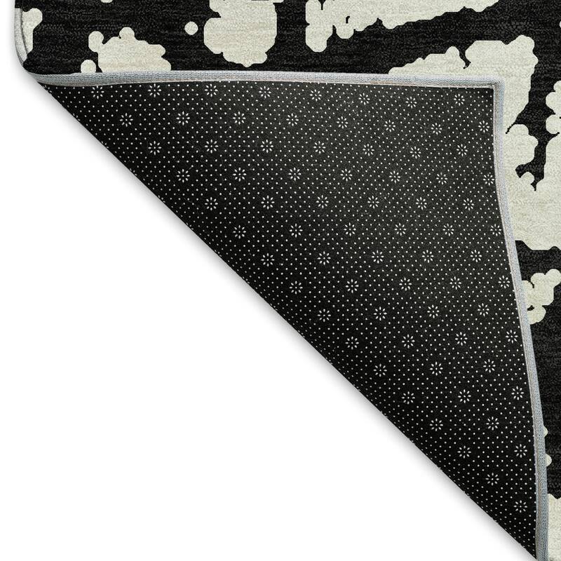 Premium Washable Super Soft Modern Crackle Mayfield Rug