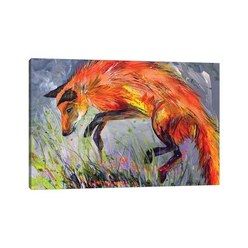 iCanvas "Spring Fox" by Lindsey Dahl Canvas Print