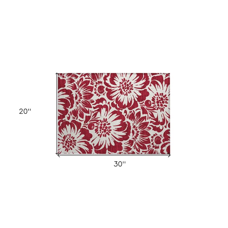 Taz Botanic Elegance Weather Resistant Blended Style Outdoor Rug
