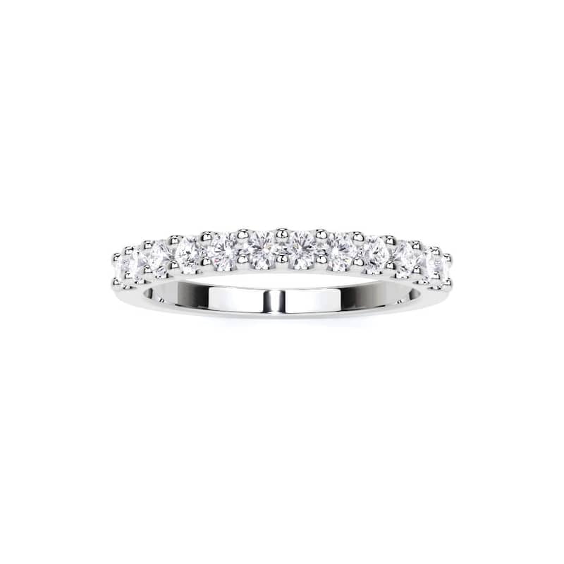 Vault Classics 0.50ct TW Natural Diamond Band (I VS2) - 5 - White