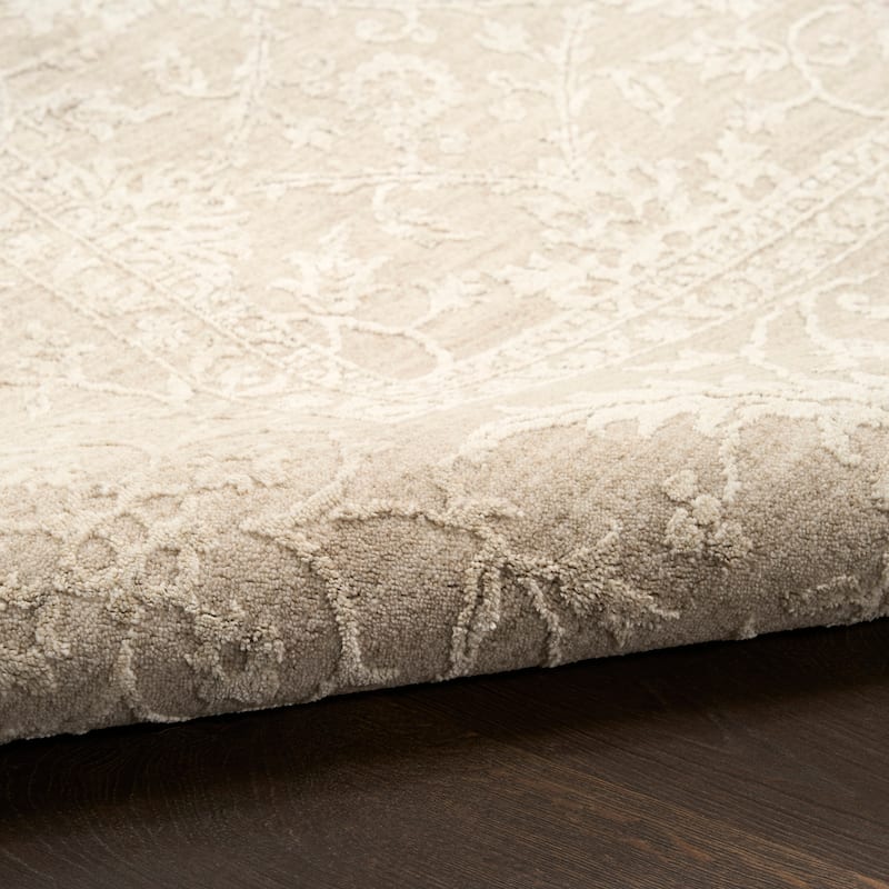 Nourison Moonlit Textured Floral Indoor Rug