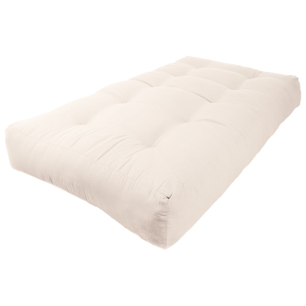 9-inch Thick Twill Futon Mattress (Twin, Full, or Queen)