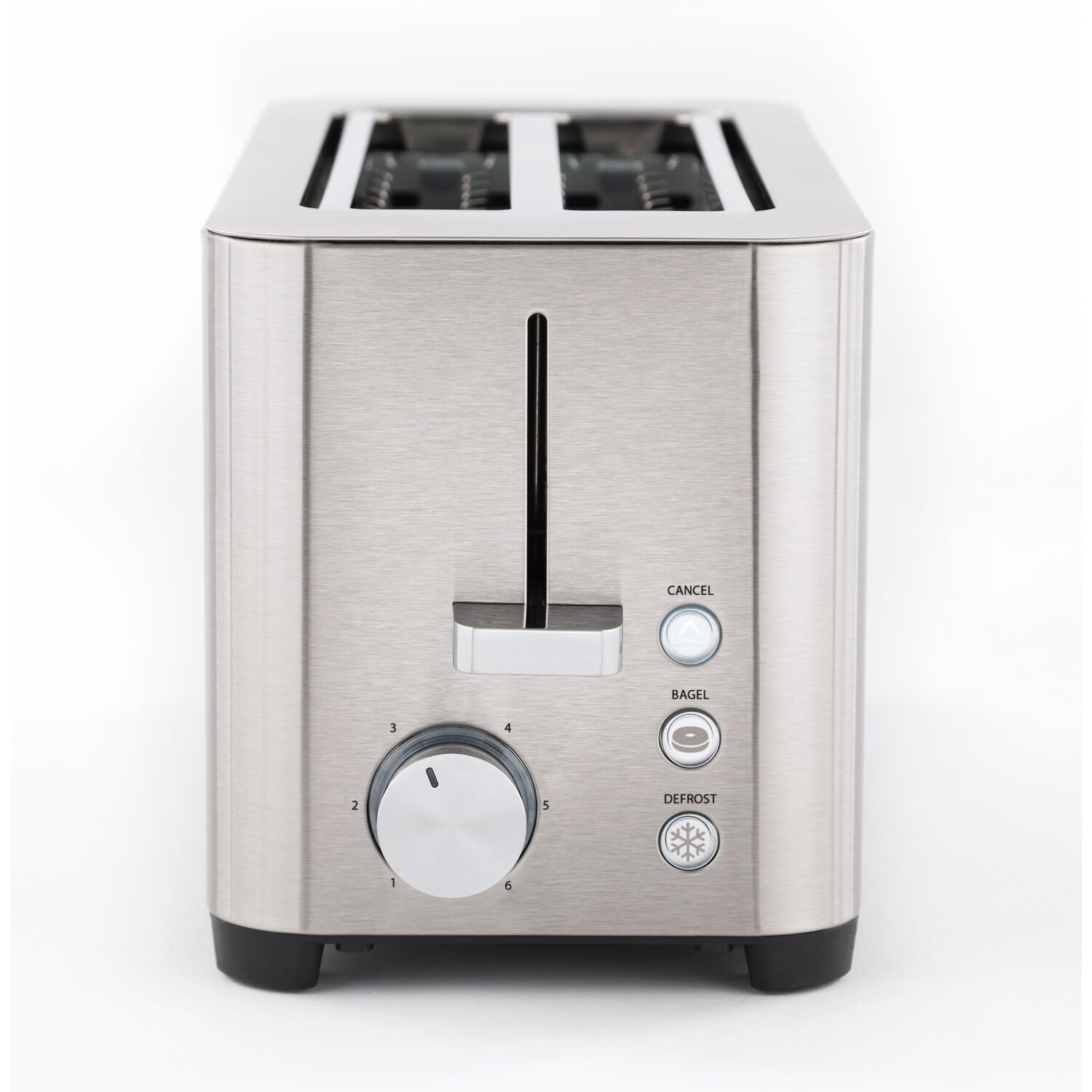 Toaster, 4-Slice, Wide Slot, Stainless Steel - Professional Series