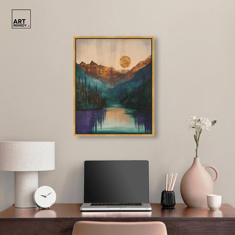 Secrets of the Lake Canvas by Art Remedy
