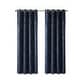 preview thumbnail 70 of 70, SunSmart Mirage Knitted Jacquard Total Blackout Grommet Window Curtain Panel