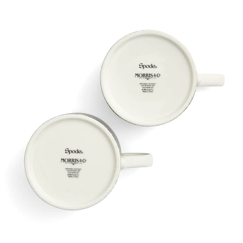 Pimpernel Set of 2 Spode Morris and Co Mugs - 12 oz