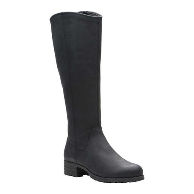 Clarks marana trudy leather knee boots store