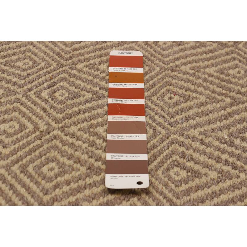 Nevada Brown Kilim 5'2" x 7'4" - 5'2 x 7'4