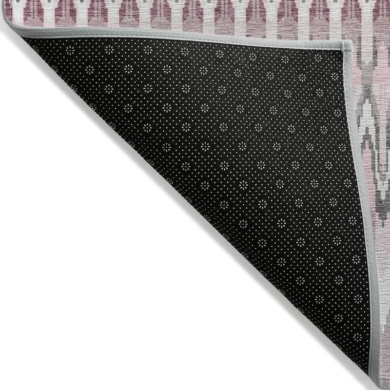 Machine Washable Indoor/ Outdoor Chantille Moroccan Boho Rug
