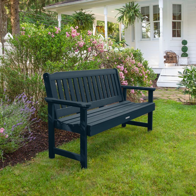 HIGHWOOD Lehigh 5-foot Eco-friendly Synthetic Wood Garden Bench