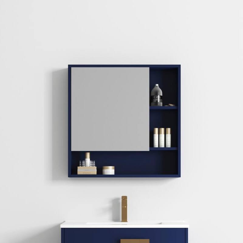 Kuro Bathroom Vanity Medicine Cabinet - 30 x 30 Inch - 30 x 30 Inch