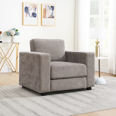 Oversized Accent Chair with Widen Arms, Washable Covers, Comfy Upholstered Large Chair Armchair Sofa Chair Reading Chair