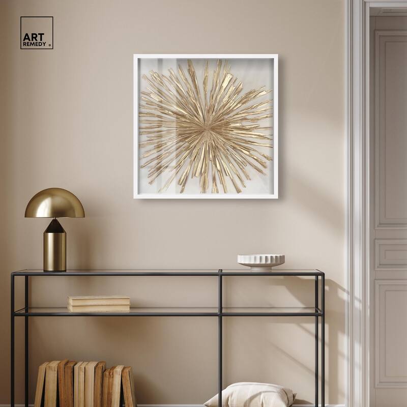Golden Zenith Shadowbox by Art Remedy