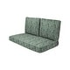 preview thumbnail 137 of 163, Haven Way Universal Outdoor Deep Seat Loveseat Cushion Set