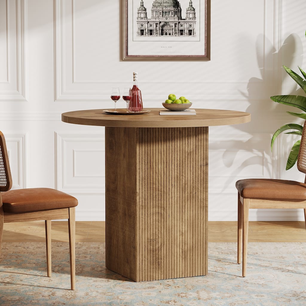 Small Round Dining Table for 2