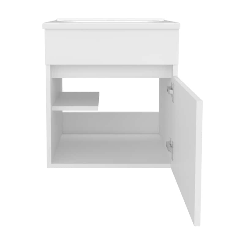 Bathroom Vanity with modern, and minimalist style , 1 Door,easy to assemble