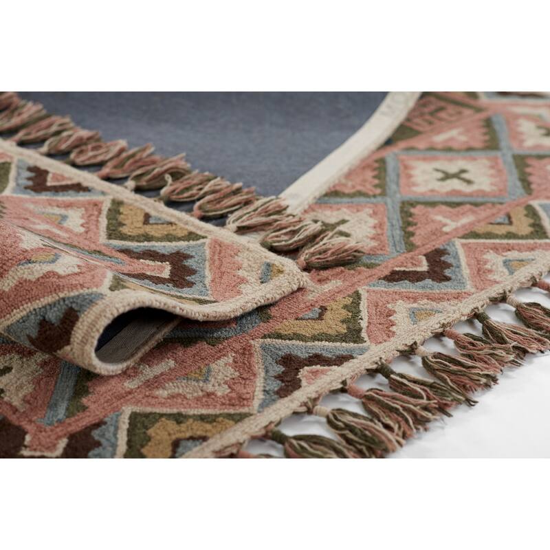 Momeni Tahoe Hand Tufted Wool Geometric Area Rug