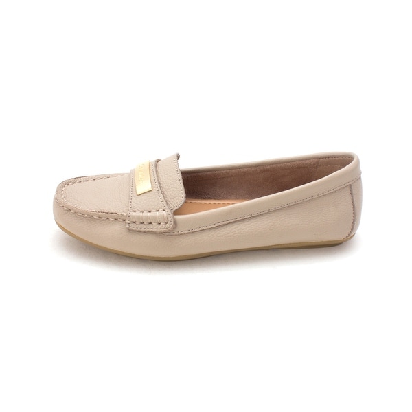 calvin klein suede loafers womens