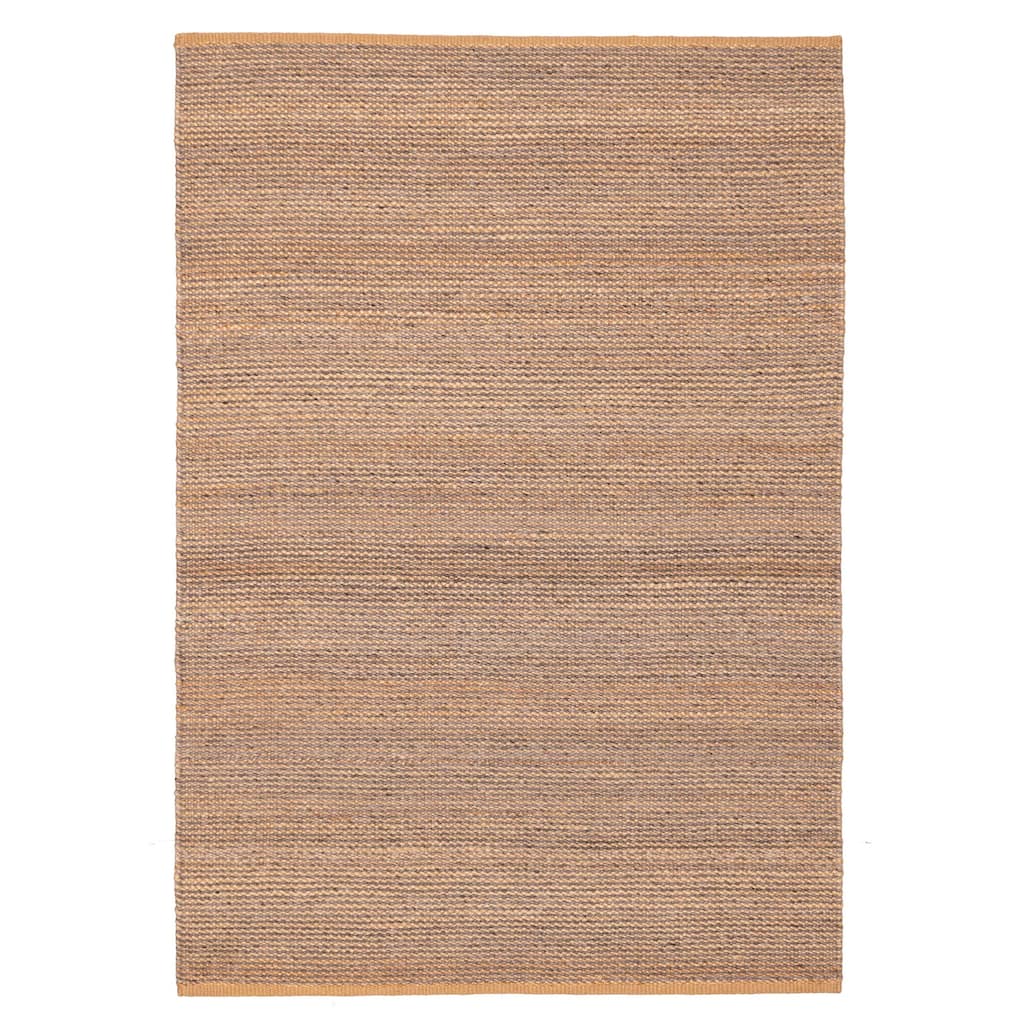 ECARPETGALLERY Flat-Weave Palas Denizli Tan Jute Kilim - 5'3 x 7'9