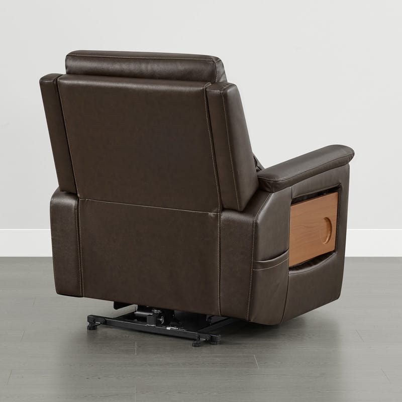 Spruce & Spring Power Lift Recliner Chair for Elderly with Foldable Tray Table and Massage